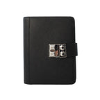 Prada Nero Black Saffiano Lock Journal 1AZ002