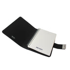 Prada Nero Black Saffiano Lock Journal 1AZ002