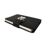 Prada Nero Black Saffiano Lock Journal 1AZ002
