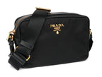 Prada Tessuto Nylon Black Camera Bag Cross Body 1BH089