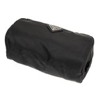 Prada Tessuto Nylon Black Cosmetic Case Necessaire Bag 1NA350