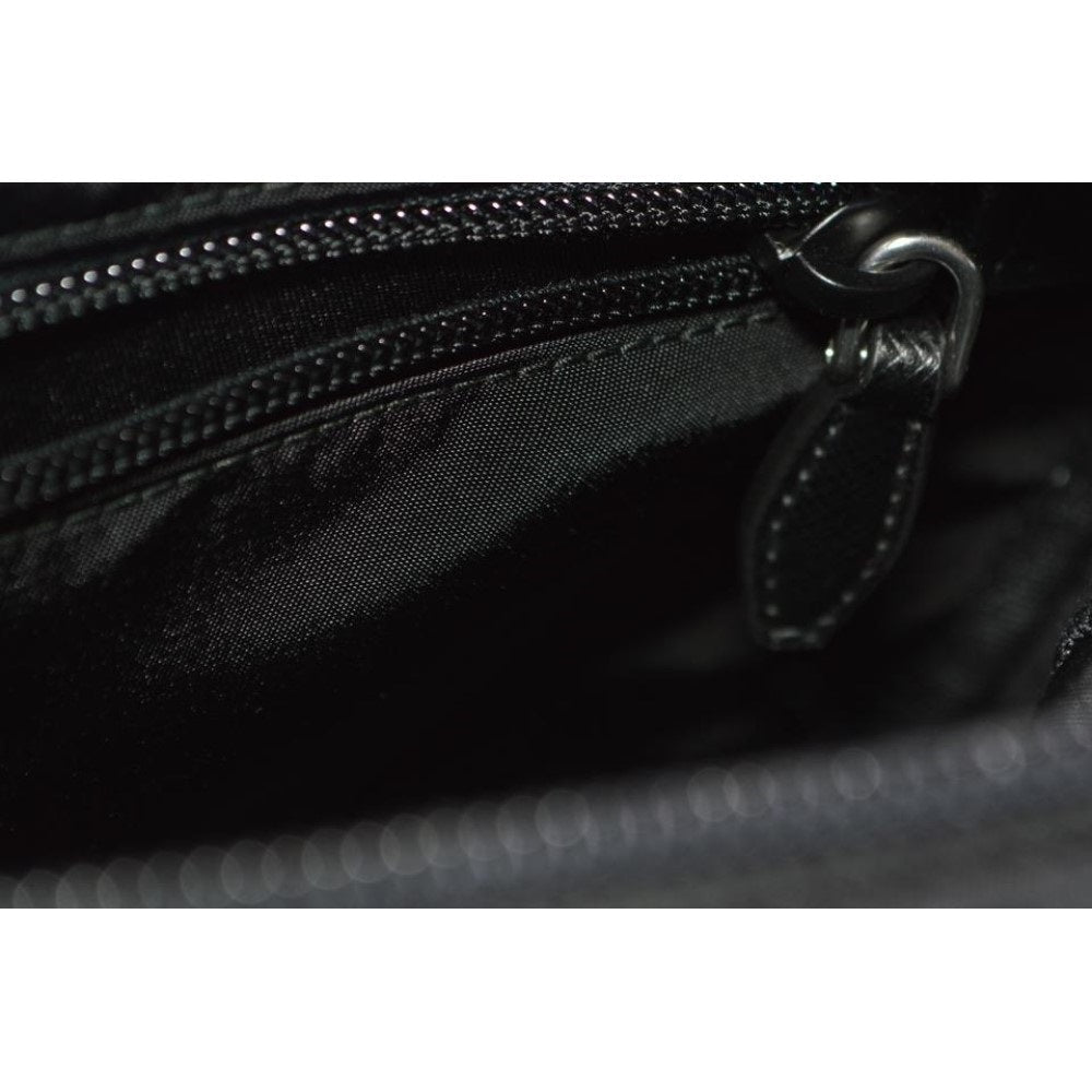 Prada Tessuto Nylon Black Cosmetic Case Necessaire Bag 1NA350