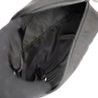 Prada Tessuto Nylon Black Cosmetic Case Necessaire Bag 1NA350