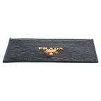 Prada Vitello Move Black Leather Card Holder Wallet 1MC208
