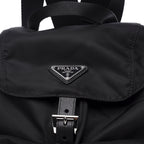 Prada Zainetto Unisex Black Tessuto Nylon Backpack Rucksack 1BZ005