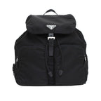 Prada Zainetto Unisex Black Tessuto Nylon Backpack Rucksack 1BZ005