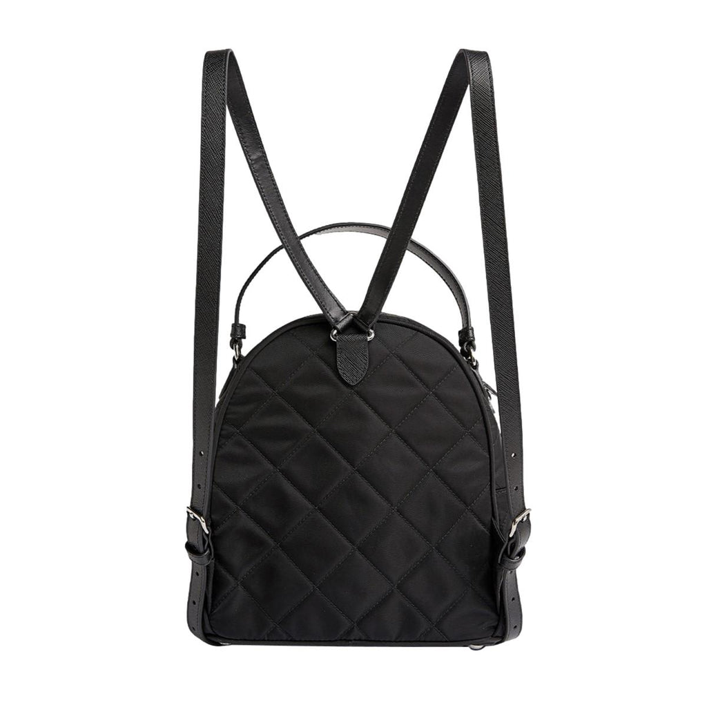 Prada Zaino Black Tessuto Nylon Quilted Backpack 1BZ066