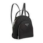 Prada Zaino Black Tessuto Nylon Quilted Backpack 1BZ066