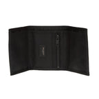 Saint Laurent Nuxx Ripstop Black Trifold Flap Wallet 588189
