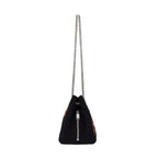 Saint Laurent Emmanuelle Bucket Bag Grunge Rose Needlepoint 425068