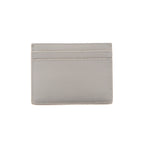 Saint Laurent Grey Grain de Poudre Leather Credit Card Case 375946