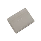 Saint Laurent Grey Grain de Poudre Leather Credit Card Case 375946
