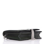 Saint Laurent Monogram Kate Tassel Crystal Green Velvet Cross Body 491521
