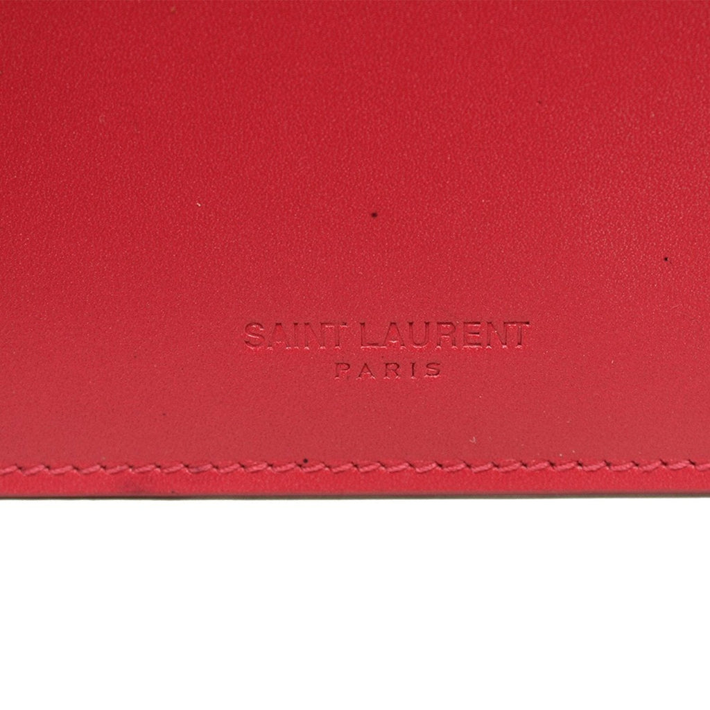 Saint Laurent Lipstick Pink Classic Leather Document Holder 315875