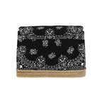 Saint Laurent Loulou Black Paisley Quilted Small Cross Body Bag 531045