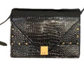 Saint Laurent Margaux Crocodile Leather Crossbody Bag 578056