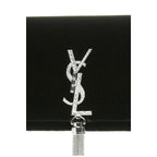 Saint Laurent Monogram Kate Tassel Crystal Green Velvet Cross Body 491521