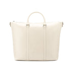 Saint Laurent Supple Ivory Leather Tote Bag 608958