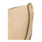Saint Laurent Suzanne Beige Calfskin Leather Chain Hobo Bag 634804