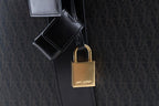 Saint Laurent Toile Classic Monogram 24 Hr Logo Briefcase Luggage 343690