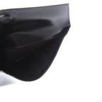 Saint Laurent Uptown Black Leather Shiny Monogram Small Pouch 565733