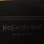 Saint Laurent YSL Belle de Jour Beige Leather Large Clutch Bag 568937