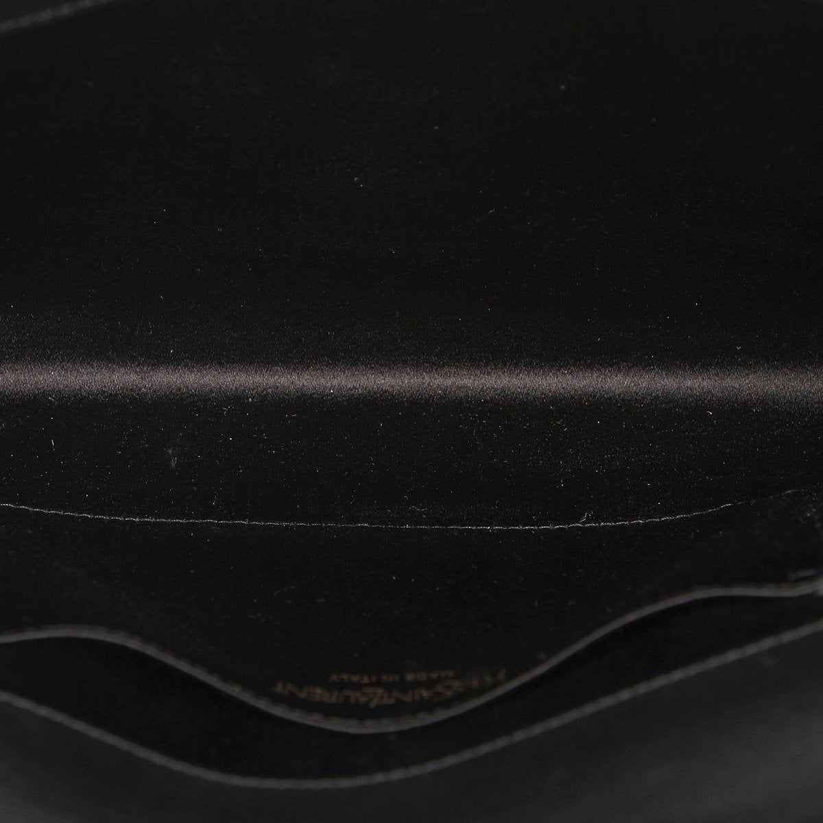 Saint Laurent YSL Belle de Jour Leather Black Large Clutch Bag 568937