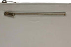 Saint Laurent Off White Leather Document Holder Wallet 315872
